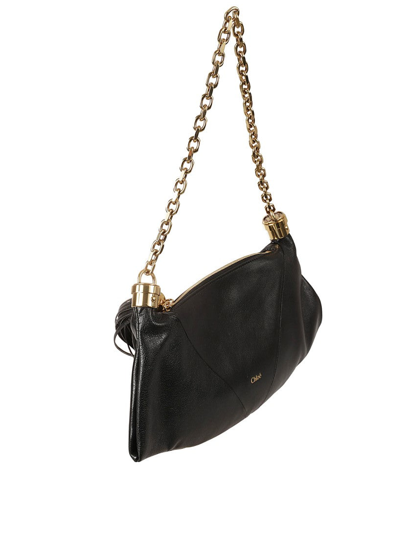 Chloé Top Zip Leather Bag