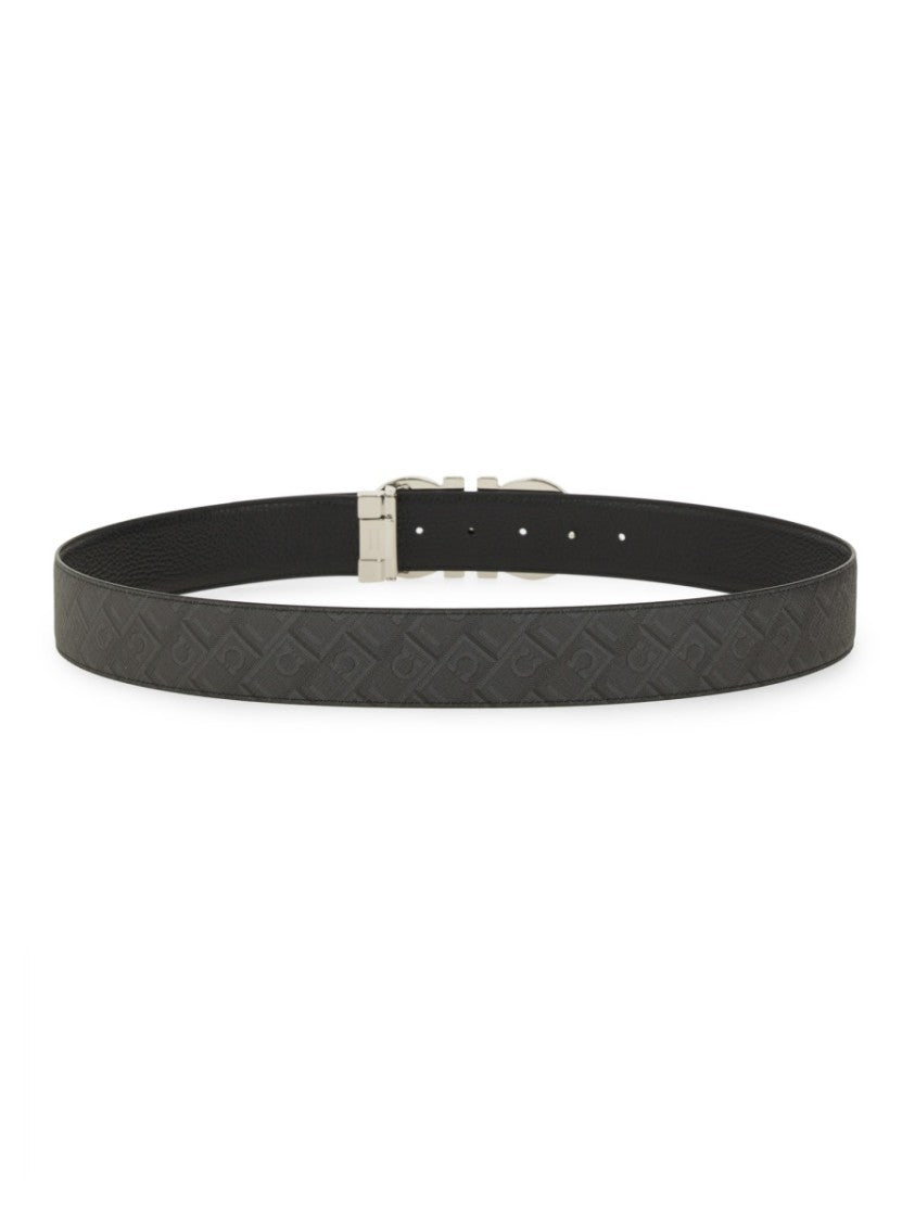 Ferragamo Reversible "Hooks" Belt
