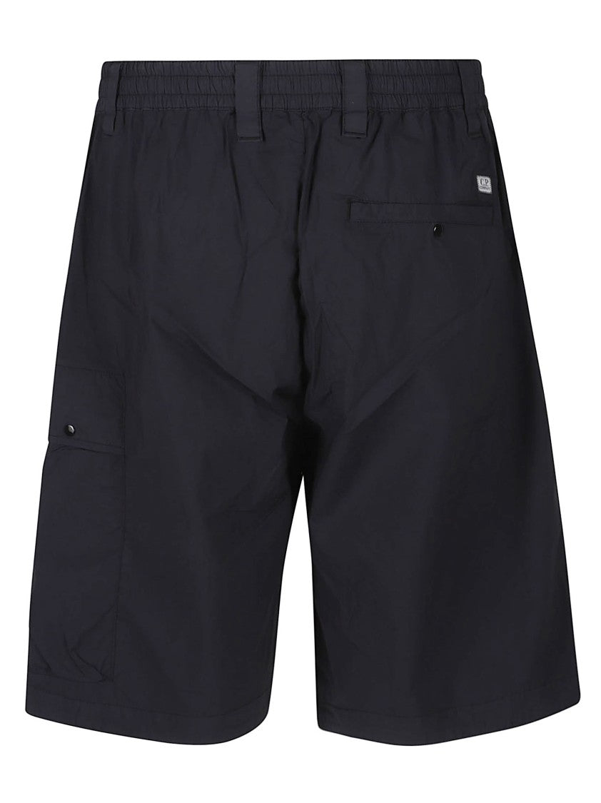 C.P. Company Bermuda Cargo Mid-Thigh Cotton-Blend Denim Shorts