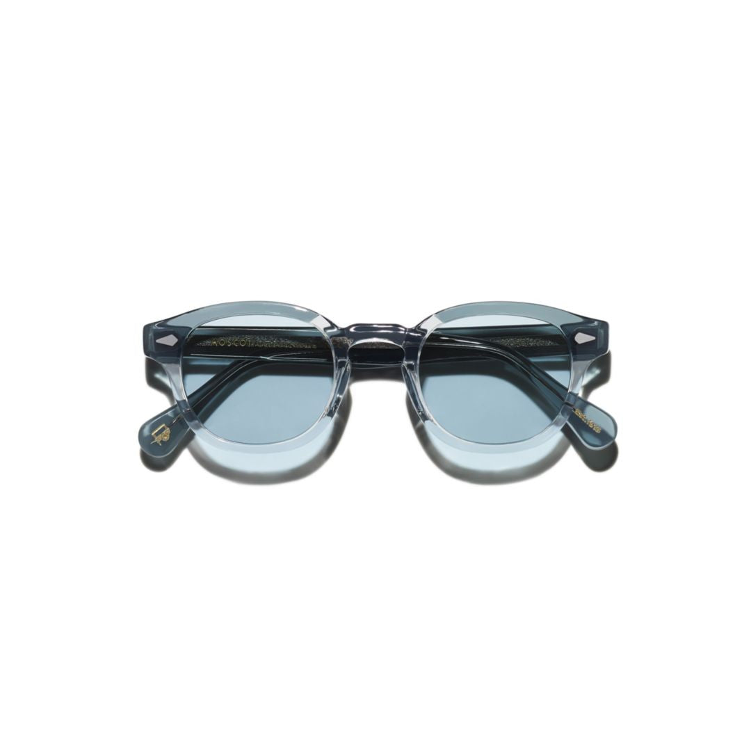 Moscot Lemtosh Rounded Acetate Sunglasses With Keyhole Bridge