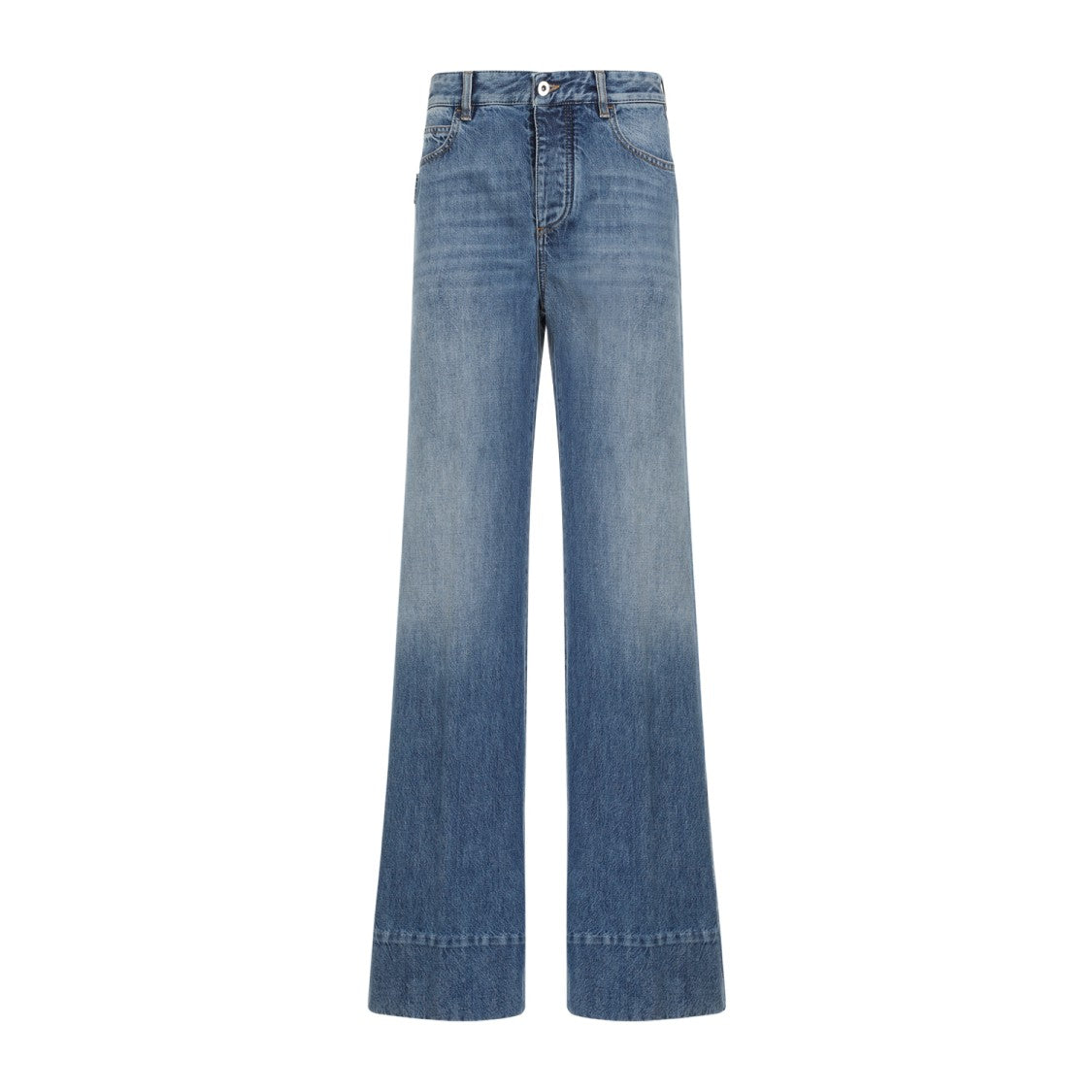 Bottega Veneta Wide Leg Denim Jeans
