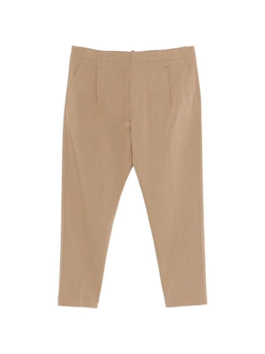 Dondup Ben Cropped Tailored Straight Pants