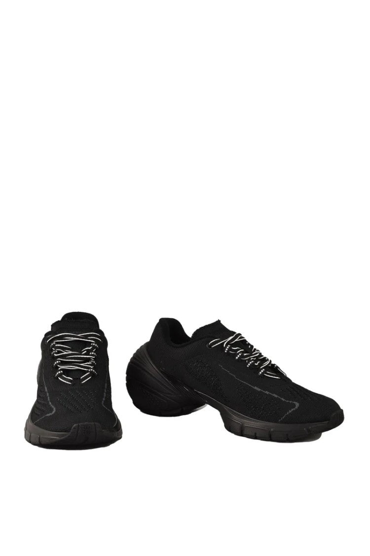 Givenchy Runner Sneakers In Other Fibers - Black