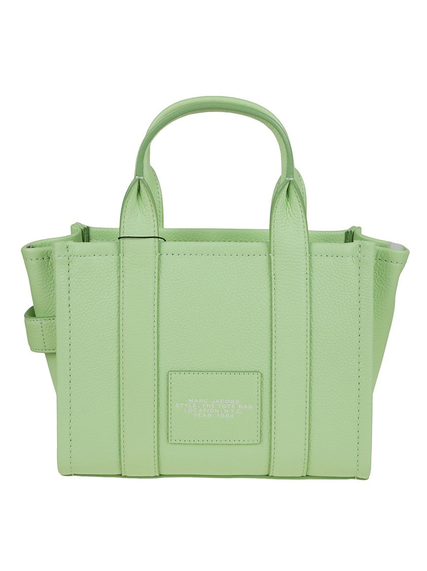 Marc Jacobs Structured Leather Tote With Signature Embossing