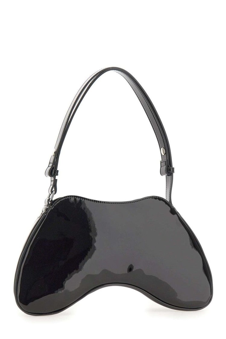 Diesel Structured Black Bag With Minimalist Design