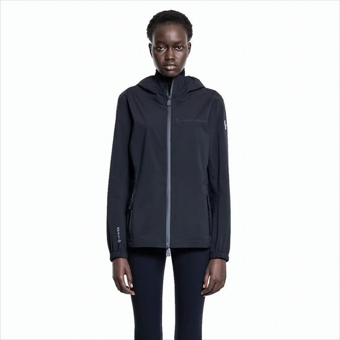 Moncler Black Moncler Jacket With Hood