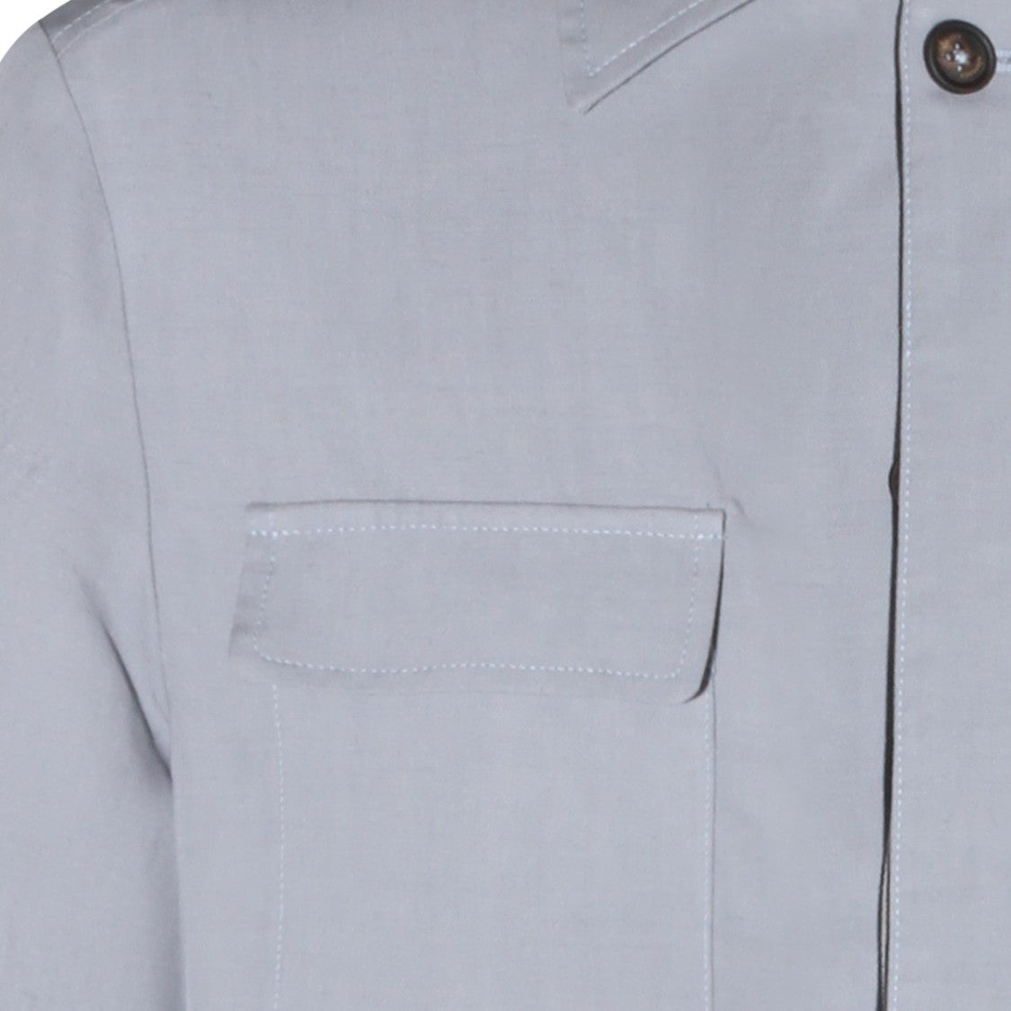 Eleventy Structured Jacket With Front Zipper Closure