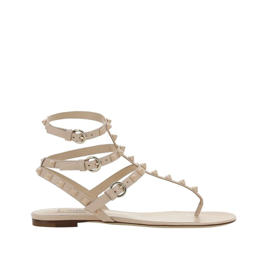 Valentino Rockstud Flip-Flop Sandals