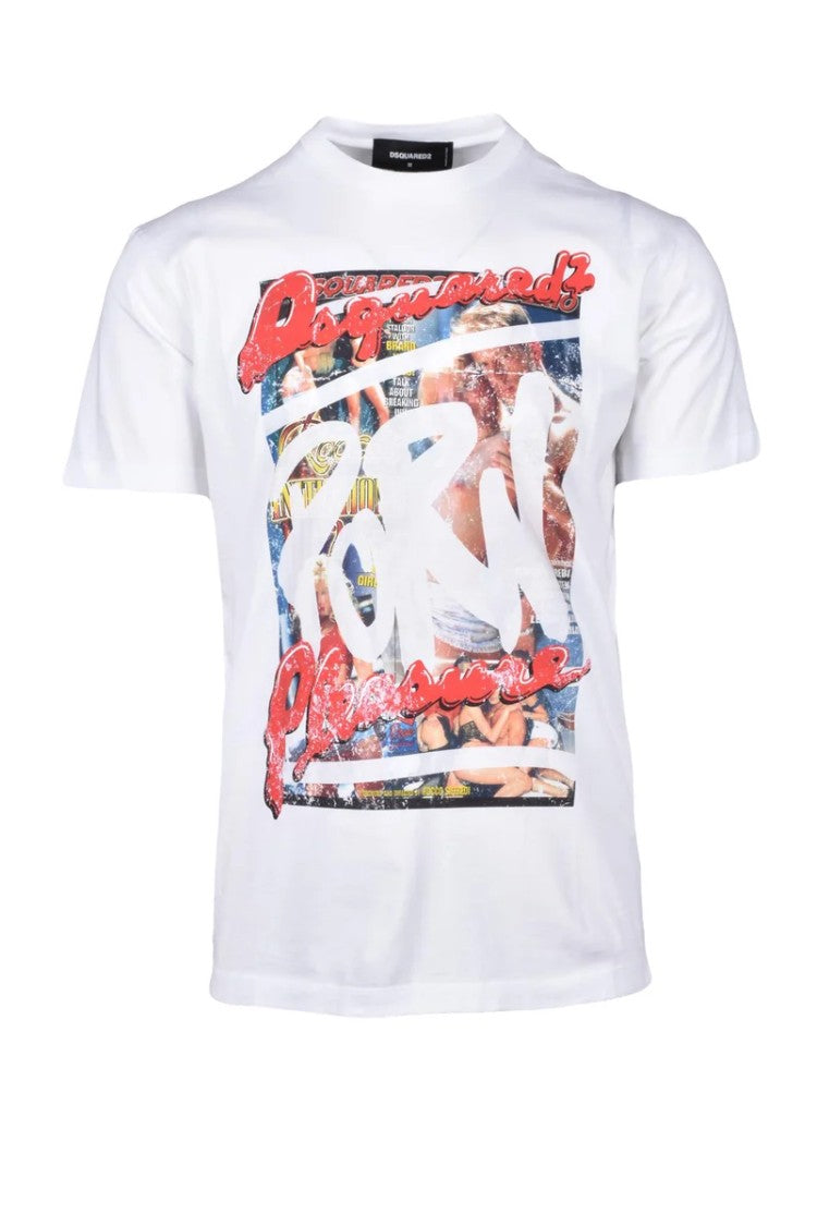 Dsquared2 Cotton T-Shirt - White Men