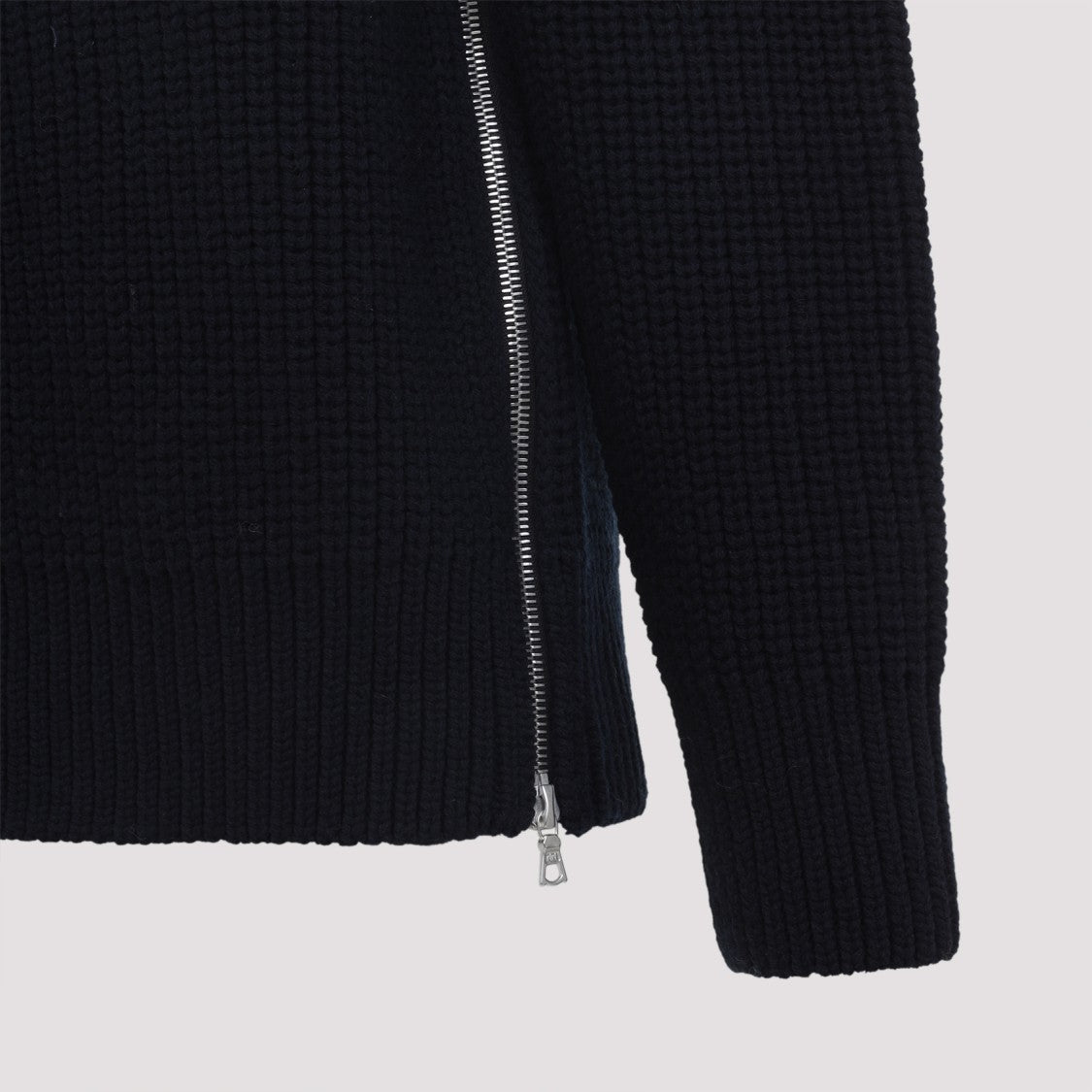 Dries Van Noten Monty Bis Black Wool Pullover