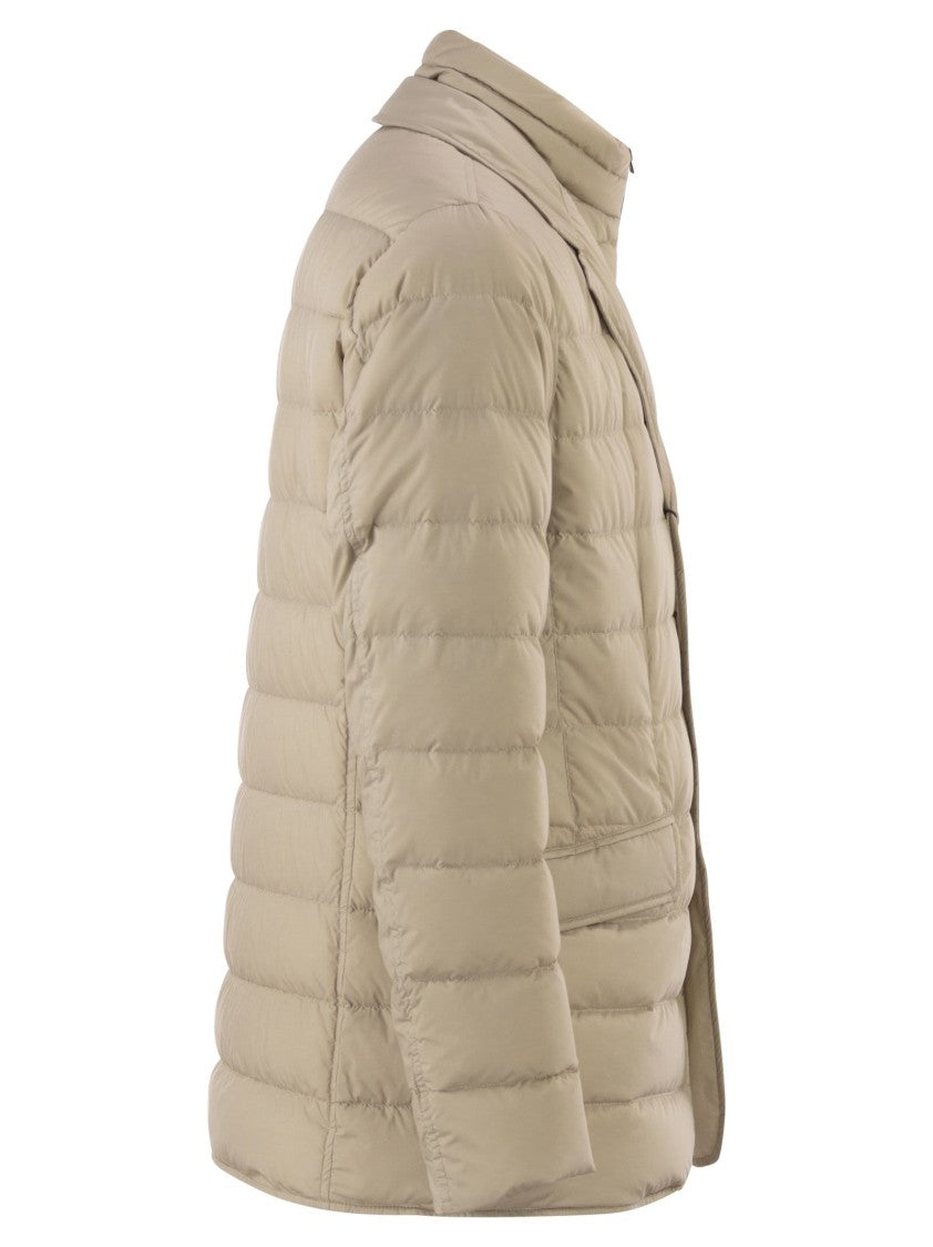 Herno Tailored Jacket In Nylon Microfibre
