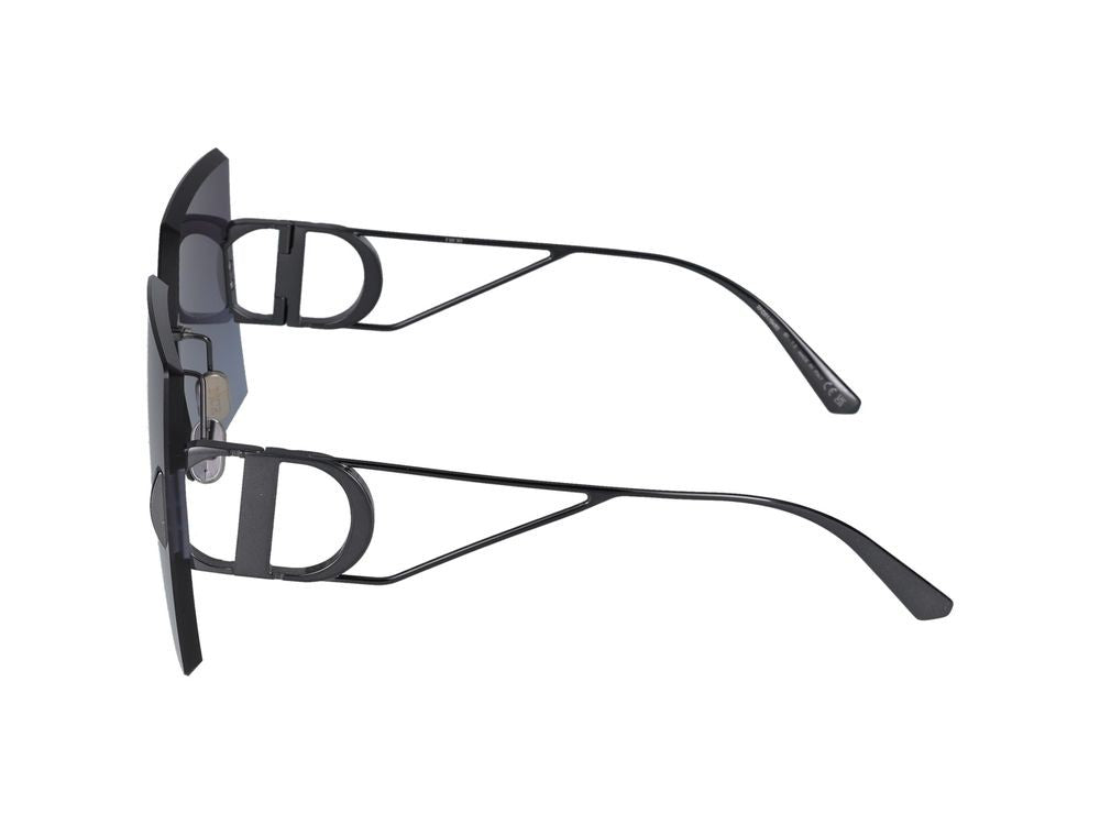 Dior Black 30Montaigne Square Sunglasses