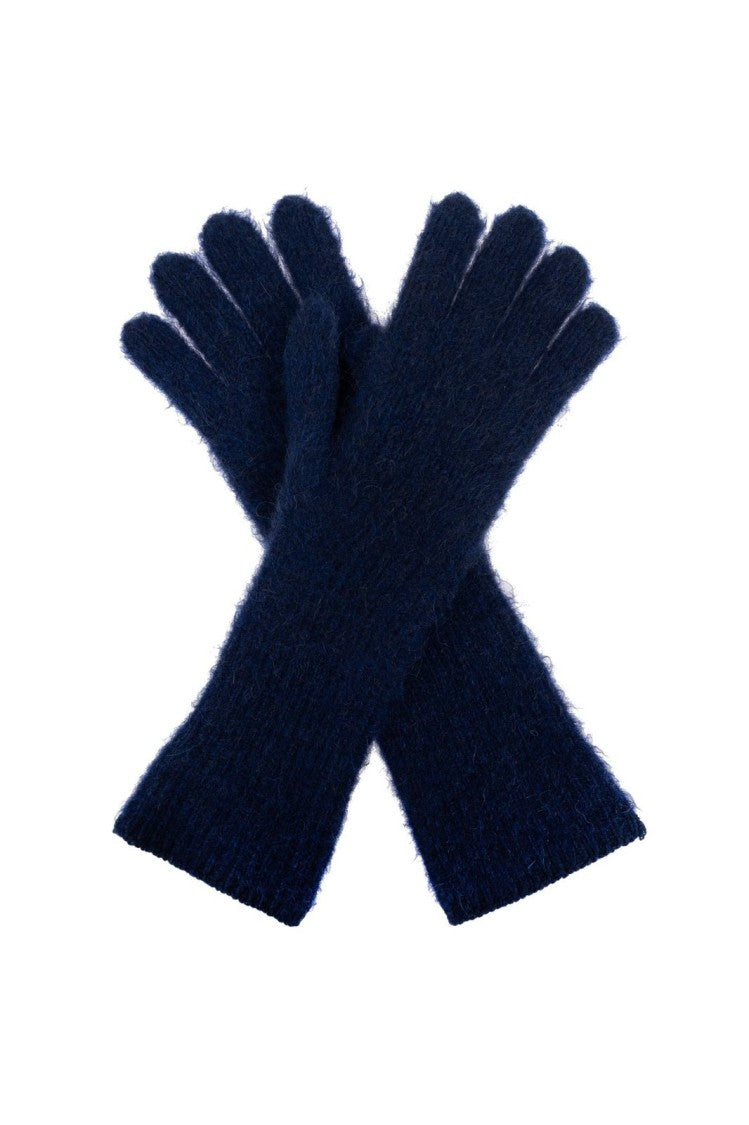 Jacquemus Long Soft-Textured Gloves With Bow Detail