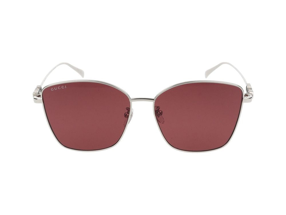Gucci Sunglasses Gucci Gg1805sa 004 Silver Silver Red 60/15/145