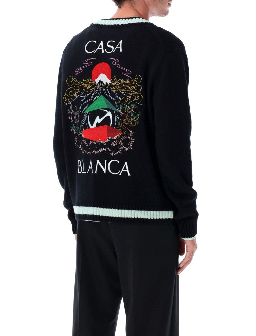 Casablanca Casa Mountain Temple Cardigan