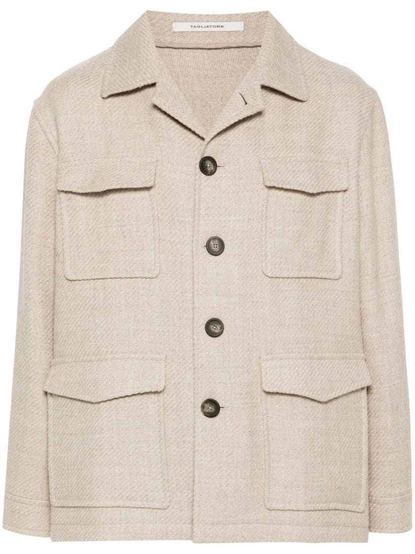 Tagliatore Wool Shirt Jacket
