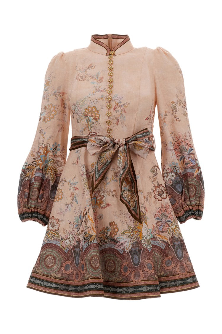 Zimmermann Alchemy Button Mini Dress