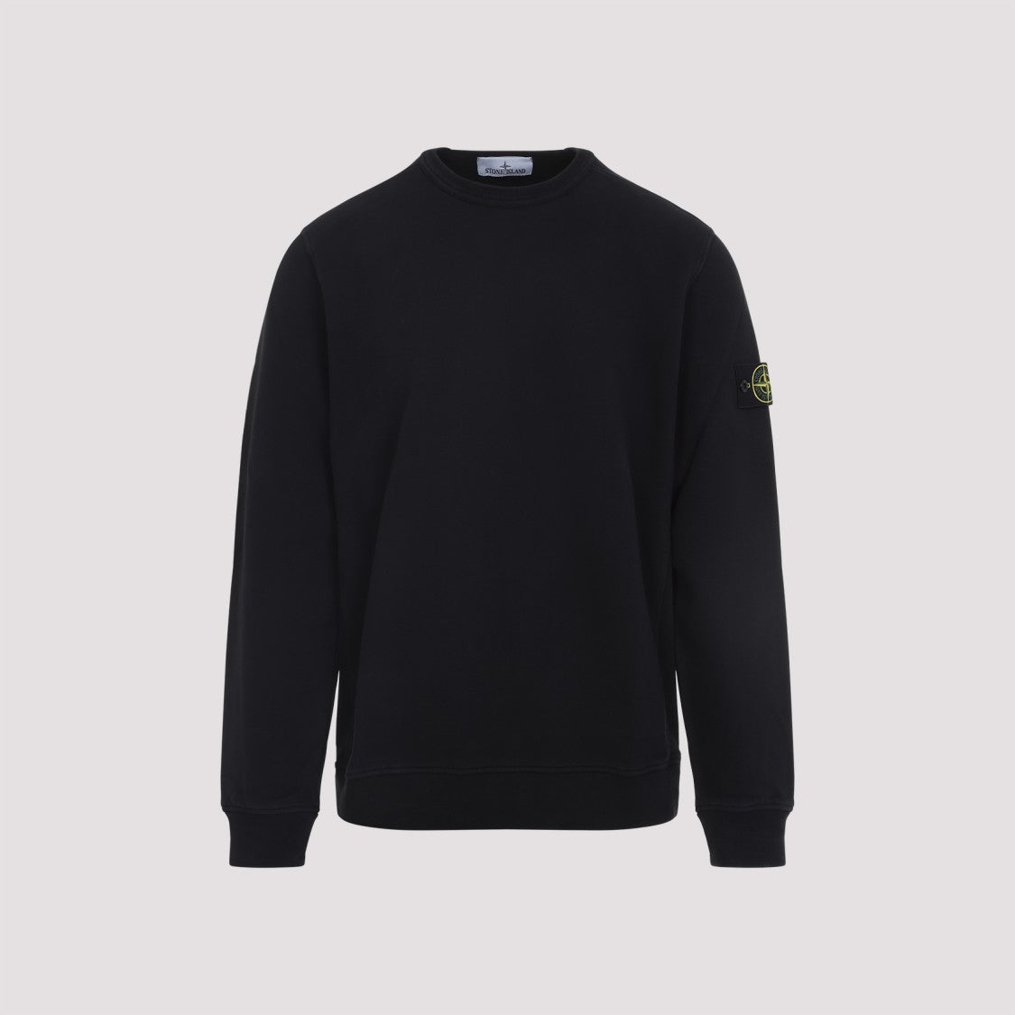 Stone Island Cotton Black Sweatshirt