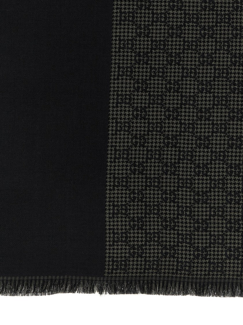 Gucci Double-Faced Wool And Silk Scarf