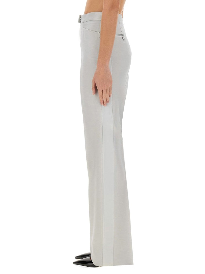 Tom Ford Wide Leg Tuxedo Tailored Pants