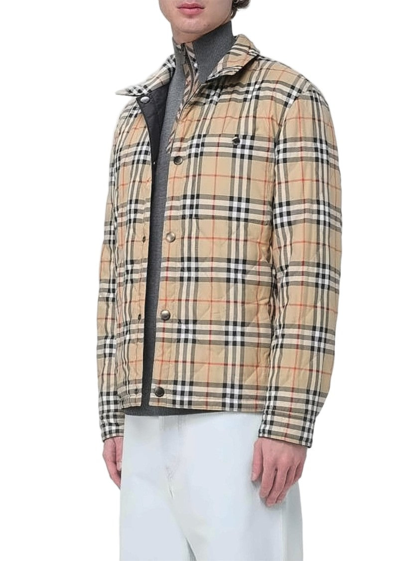 Burberry Reversible Quilted Jacket With Diamond Stitching