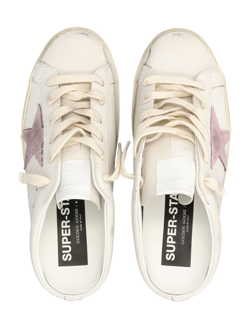 Golden Goose Dusty Pink Super Star Sabot Sneakers