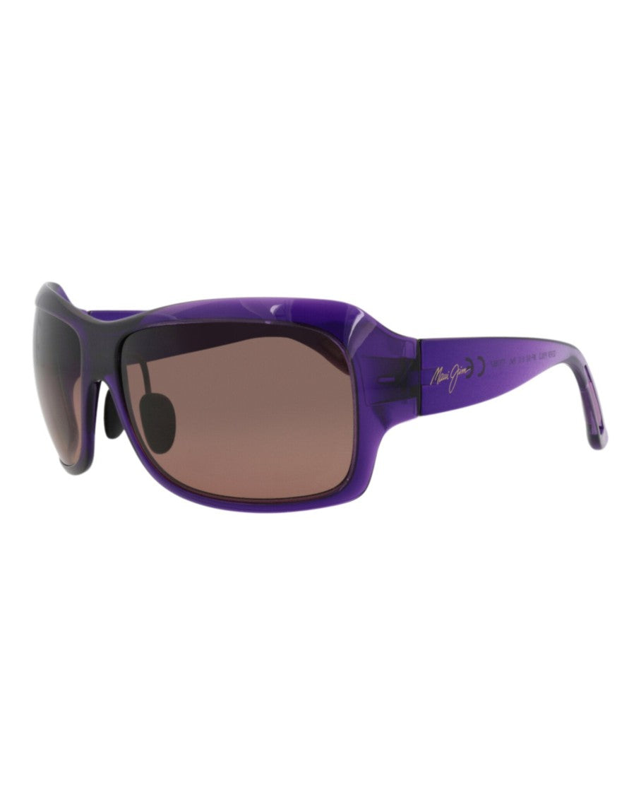 Maui Jim Shield-Frame Injected Sunglasses