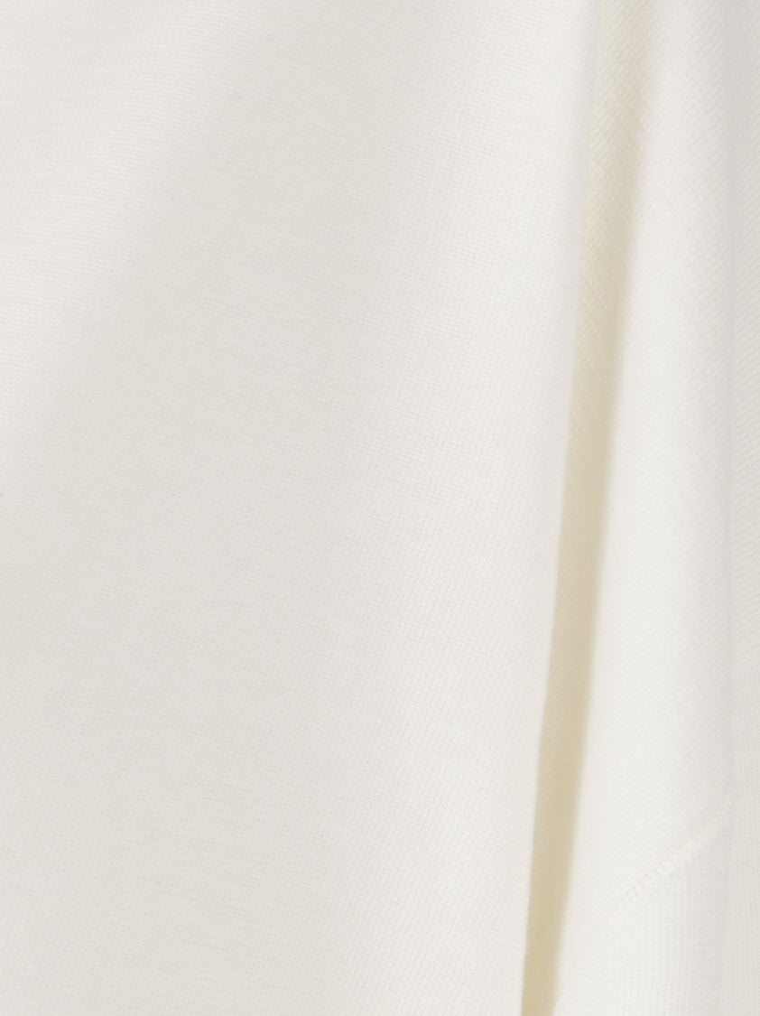 Tom Ford Deep V-Neck Sweater With Fine-Knit Texture And Cropped Length