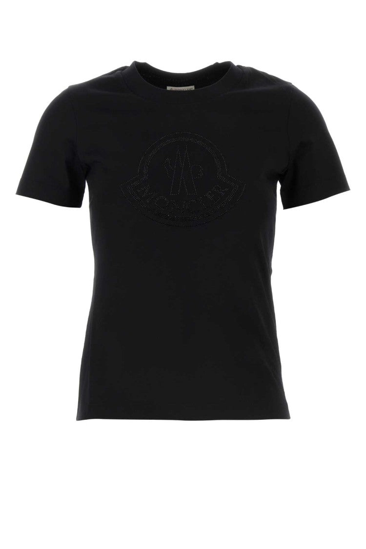 Moncler Black Cotton T-Shirt