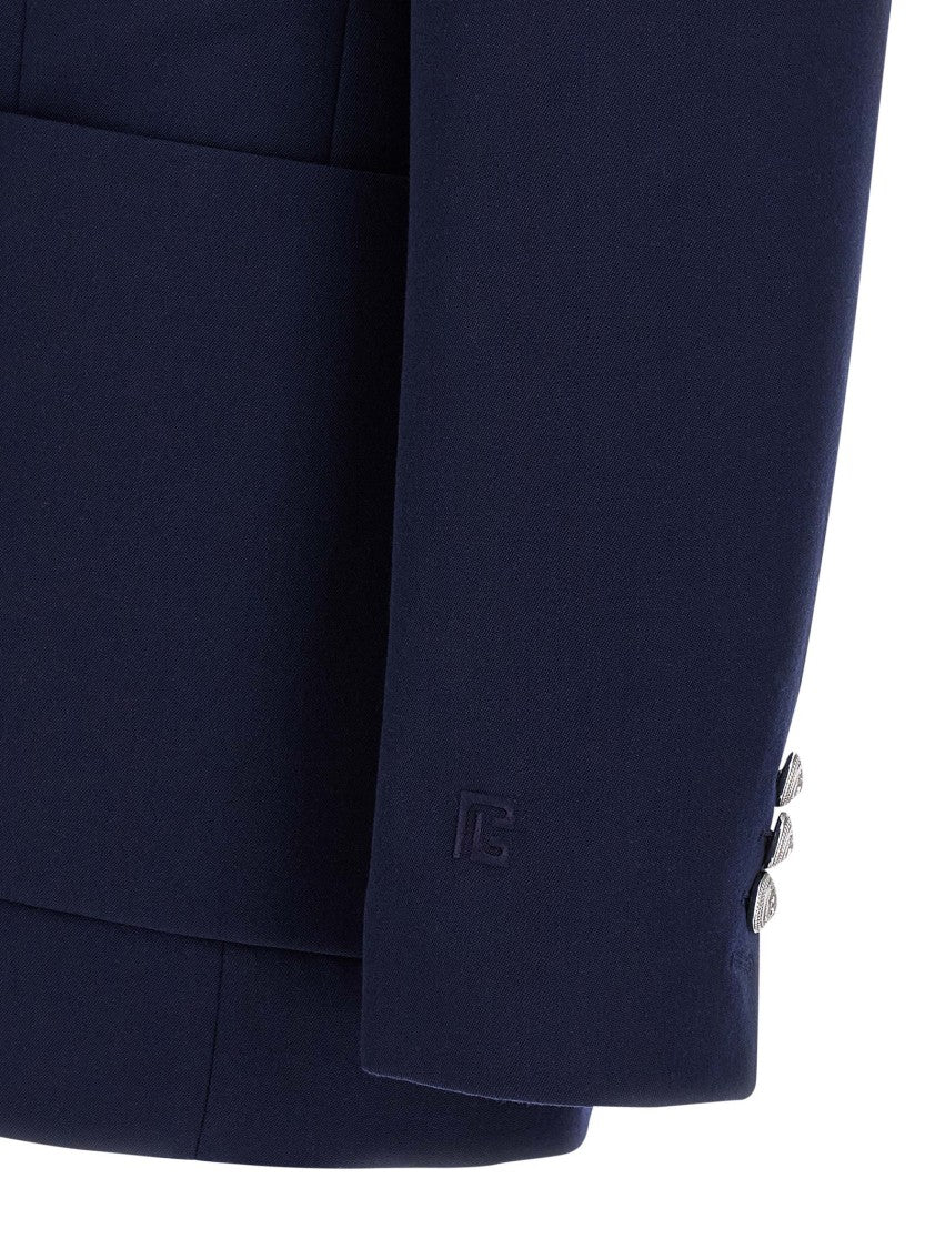 Balmain Grain De Poudre Blazer