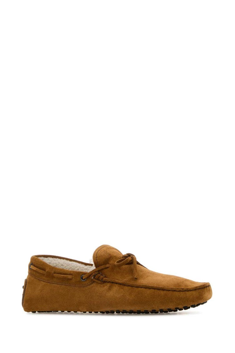 Tod's Camel Suede Loafers