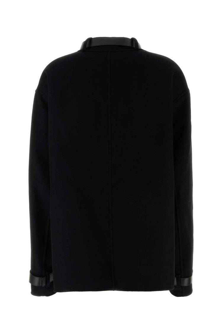 Jil Sander Black Cashmere Coat