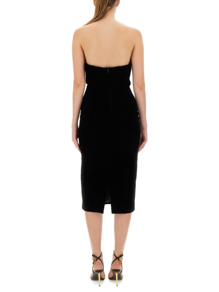 Tom Ford Velvet Cocktail Dress