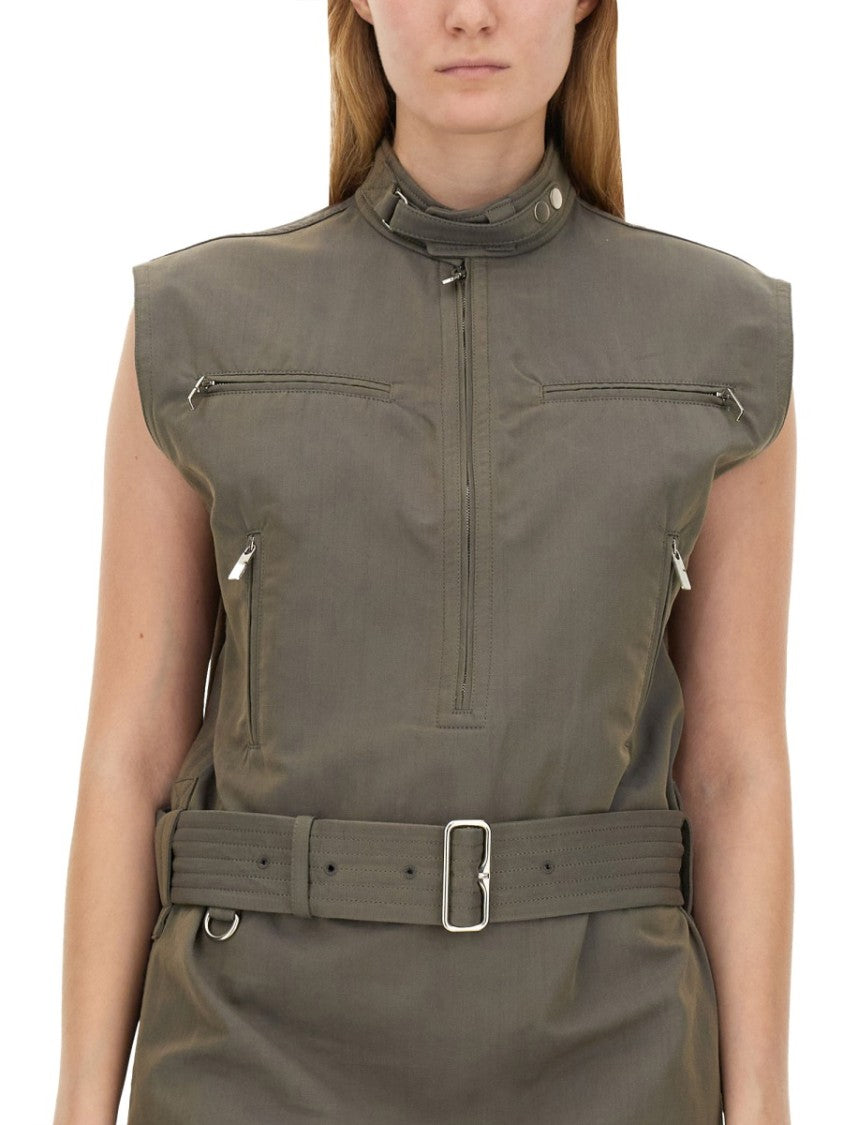 Burberry Structured Mini Dress