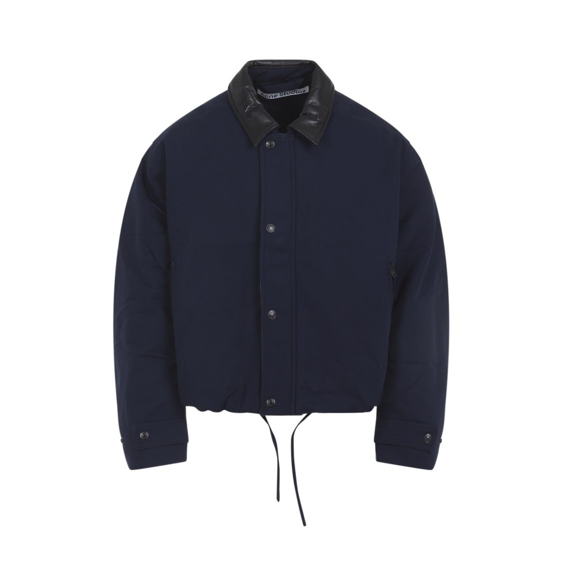 Acne Studios Navy Blue Cotton Jacket