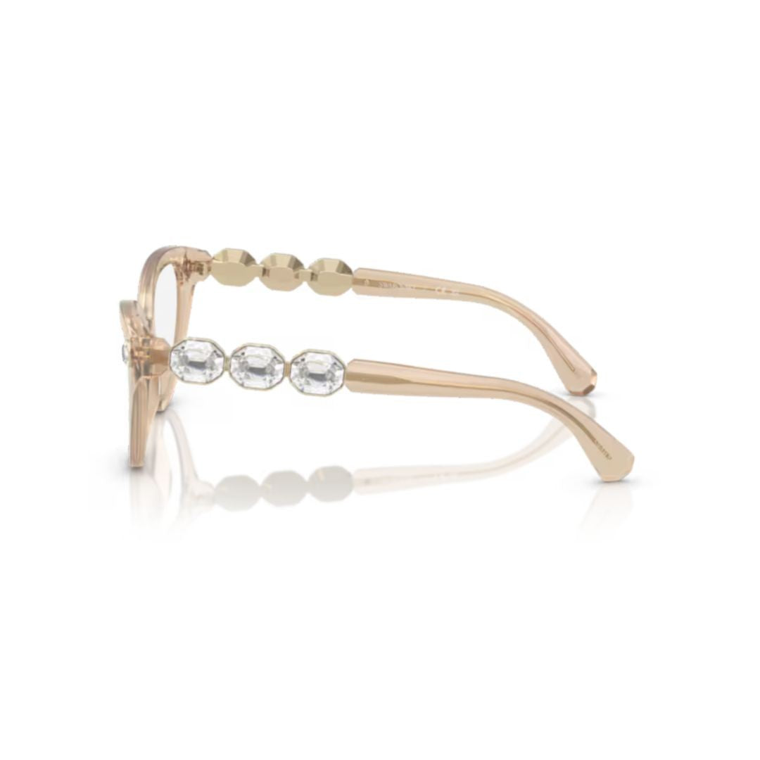 Swarovski 0Sk2028 Cat-Eye Sunglasses With Crystal-Embellished Temples