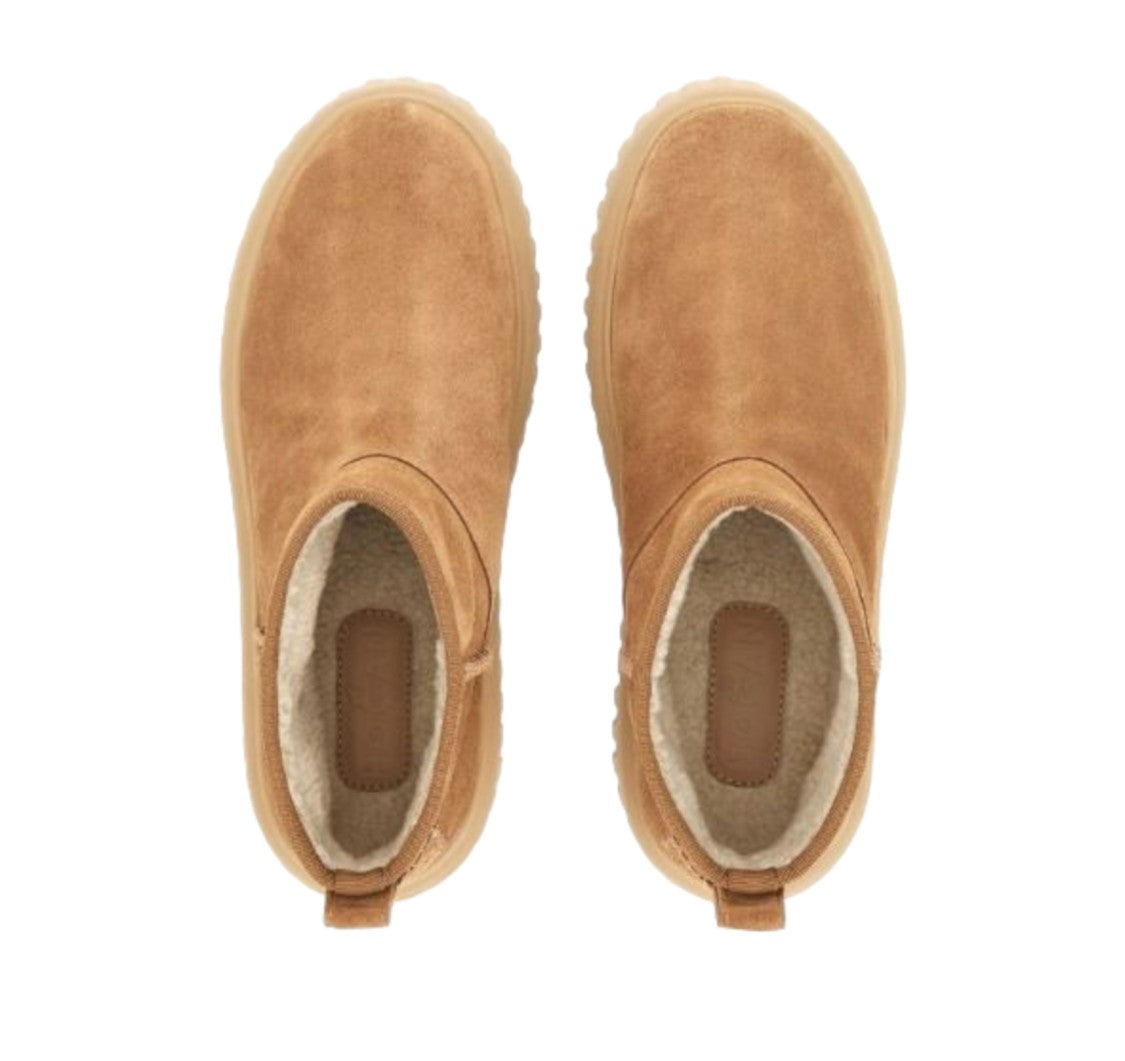 Hogan Smooth Suede Ankle Boots