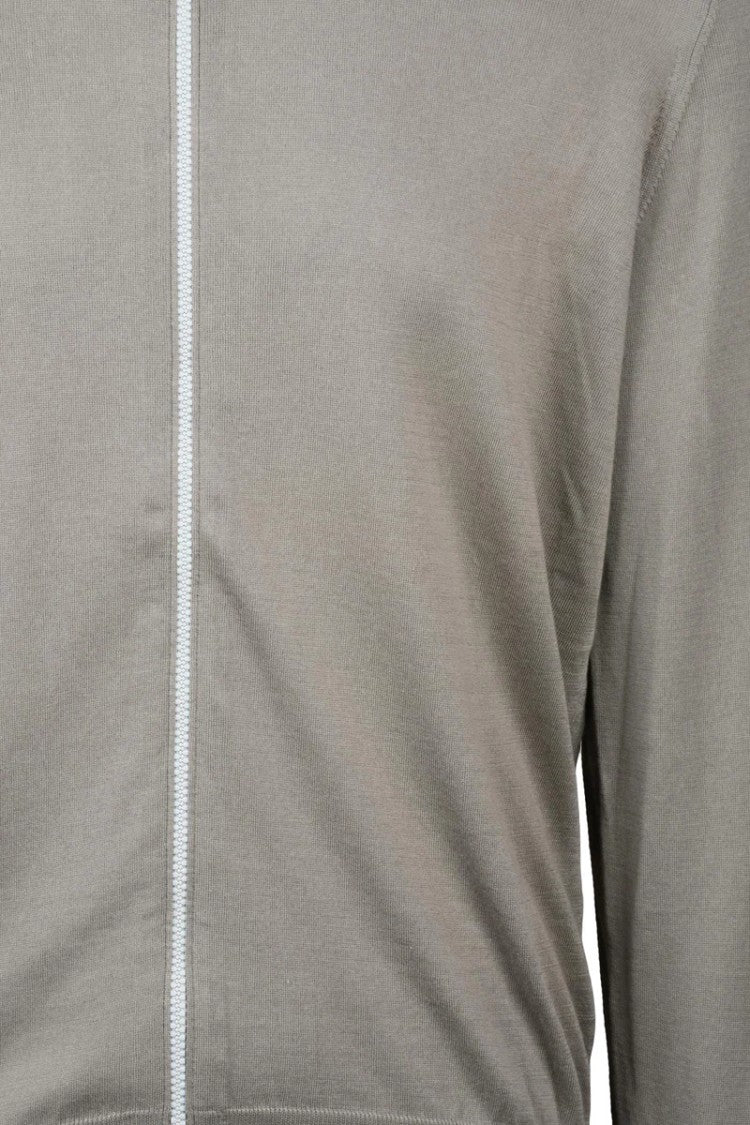 Brunello Cucinelli Zip Cardigan - Grey