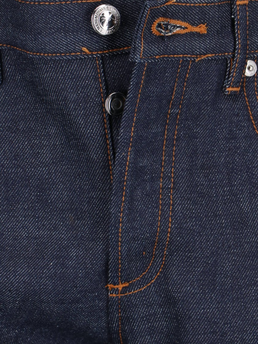A.P.C. "Petit Standard" Straight Jeans – Blue