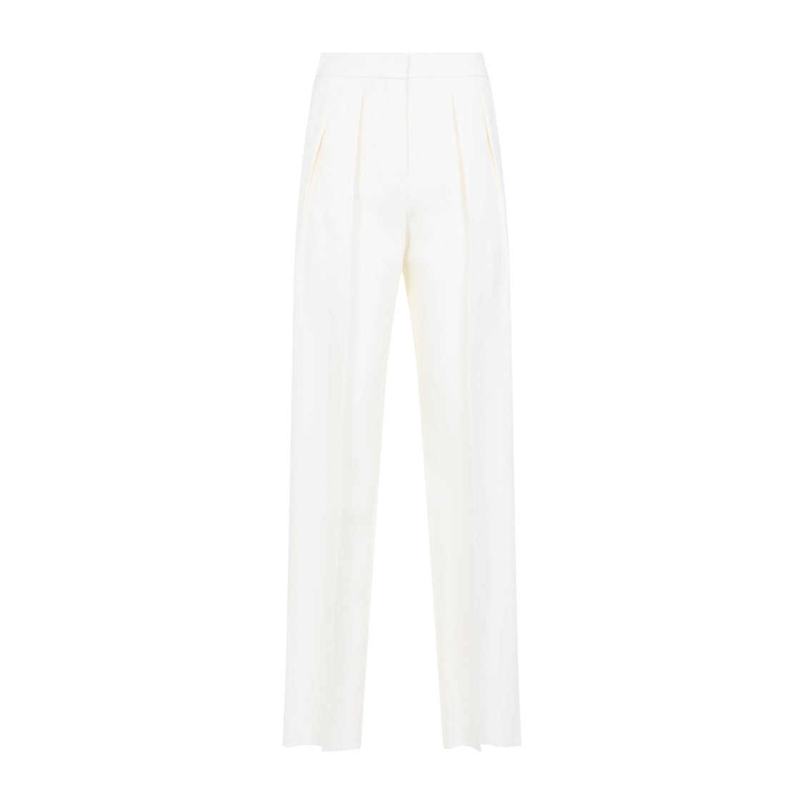 Giorgio Armani High-Waisted Silk Satin Pants