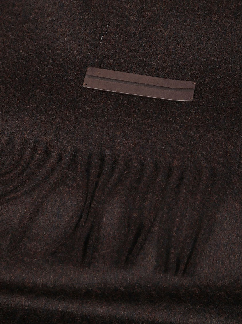 Zegna Oasi Fringed Cashmere Scarf