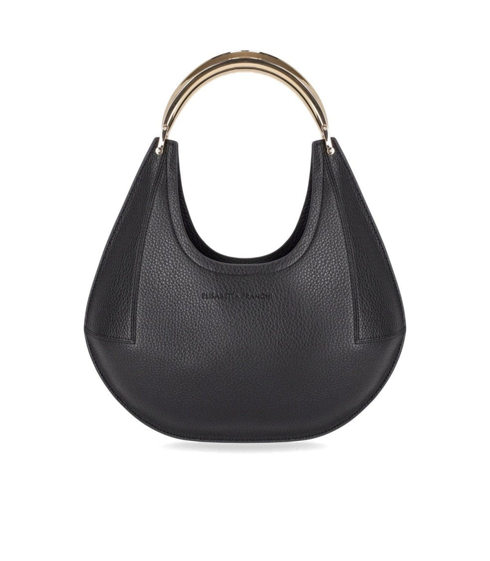 Elisabetta Franchi Black Shoulder Bag