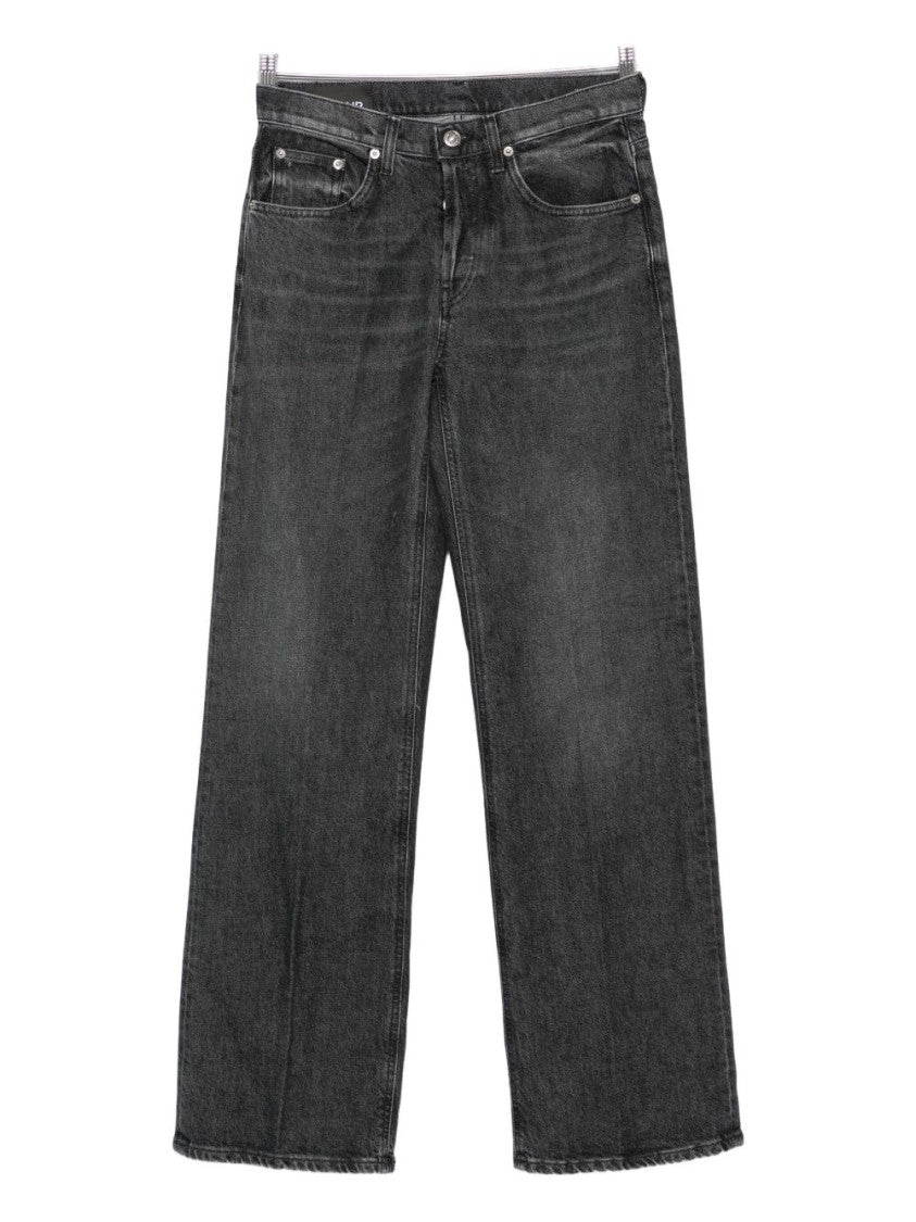 Dondup Nero Relaxed-Fit Jeans With Five-Pocket Design