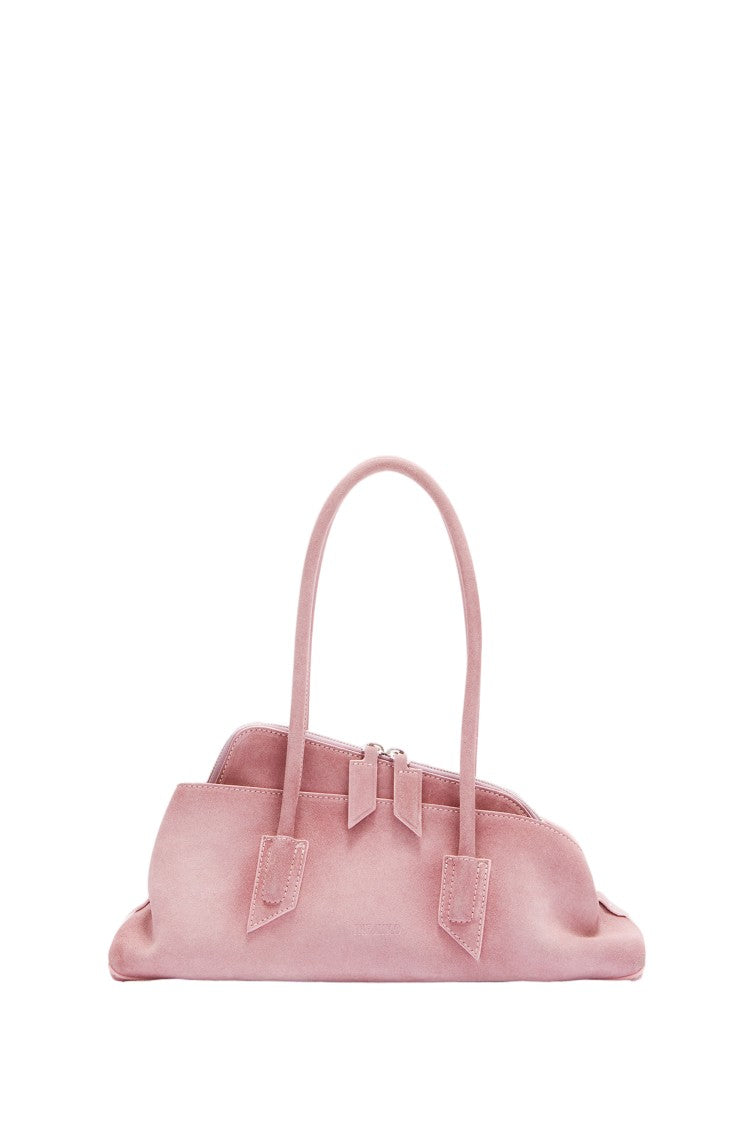 The Attico Elongated Pink Handbag With Dual Handles