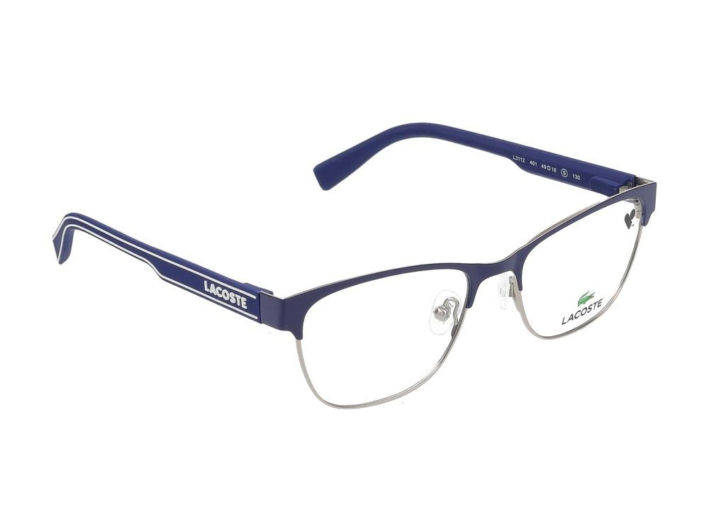 Lacoste Eyeglasses L3112 401 Matte Blue 49/16/130