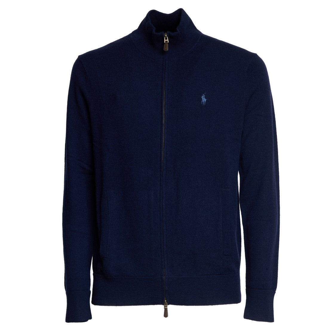Polo Ralph Lauren Rws Merino Wool Zip-Up Sweater