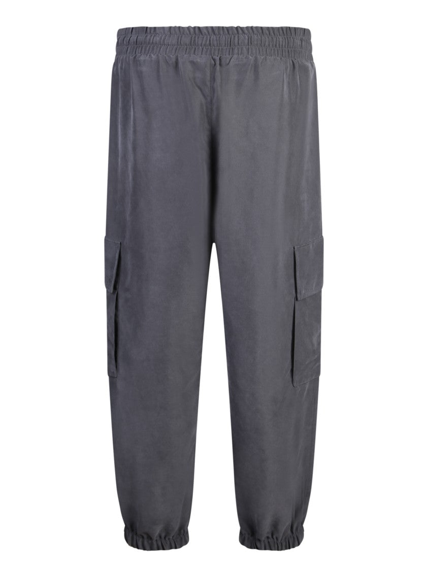 Balmain Black Cargo Trousers