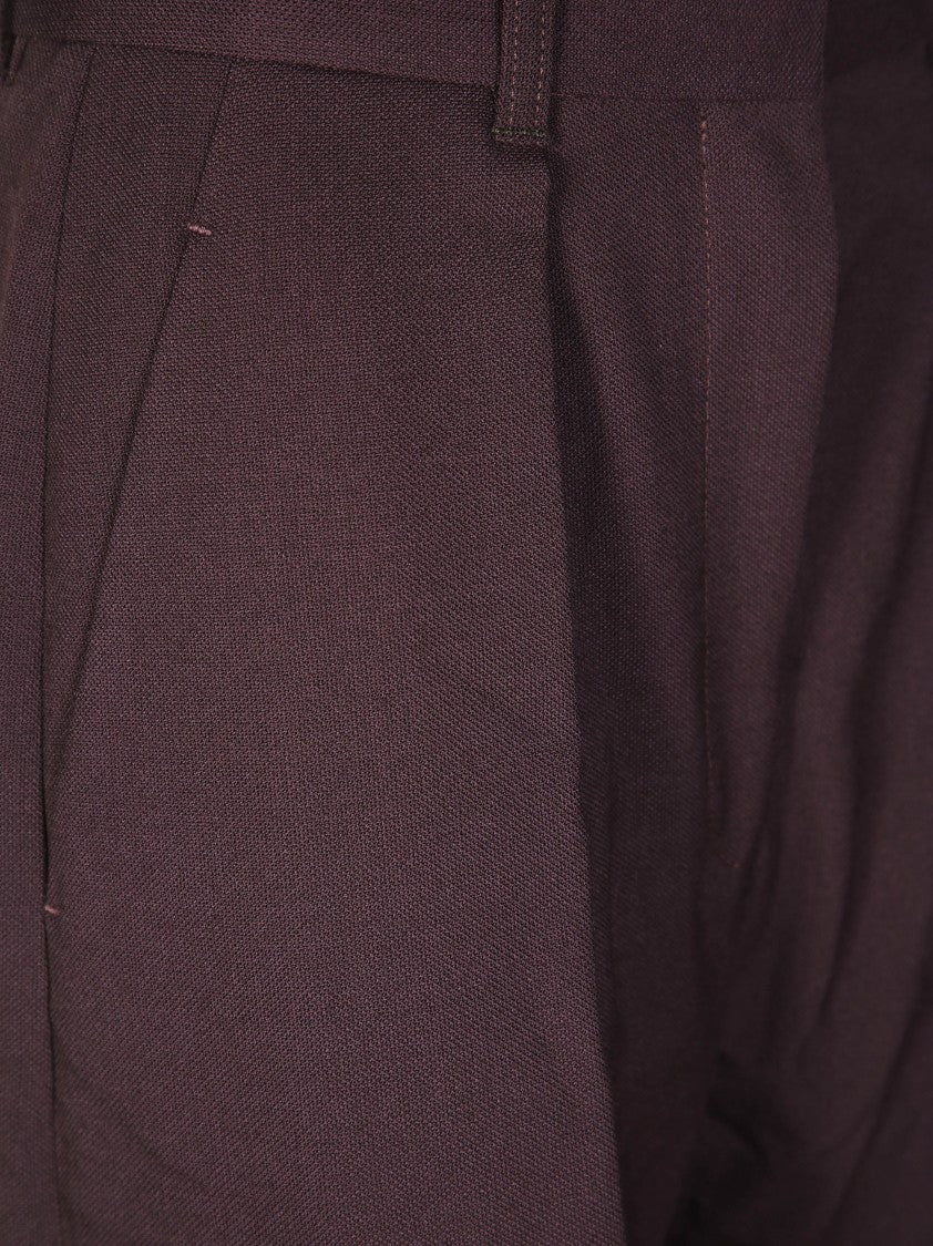 Victoria Beckham High Waist Tailored Pants With Straight-Leg Silhouette