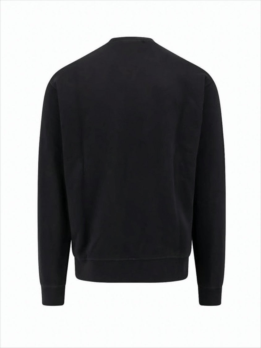Dsquared2 Long-Sleeve Crewneck Sweatshirt With Distressed Detail