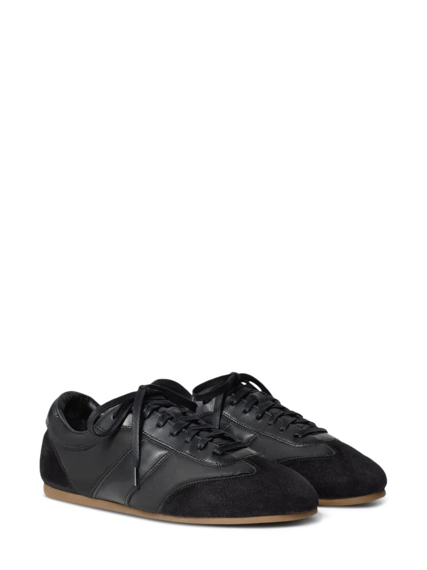 Lemaire Soft Runner Leather Low-Top Sneakers